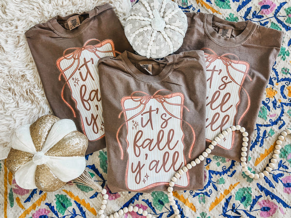 it's Fall ya'll comfort colors tee