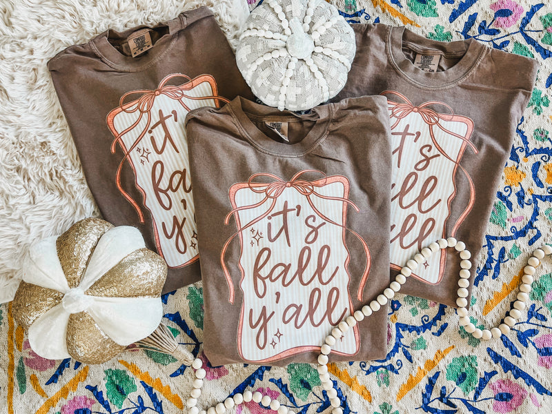 it's Fall ya'll comfort colors tee