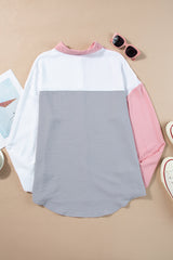 Black Crinkle Pocket Half Sleeve Shirt