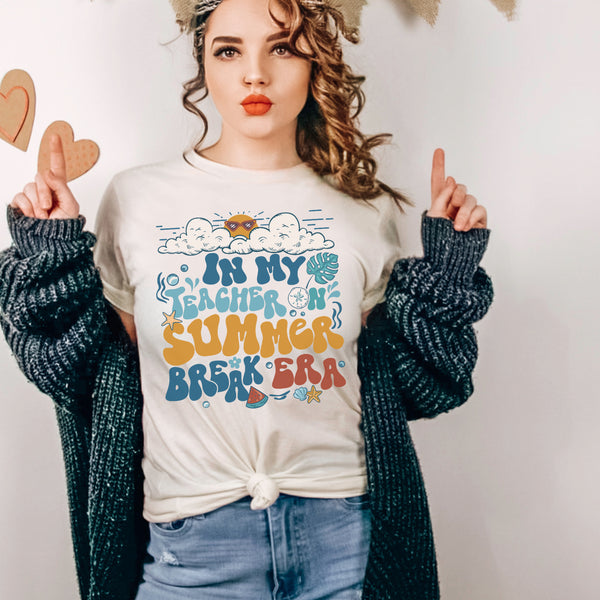Teacher summer break era tee