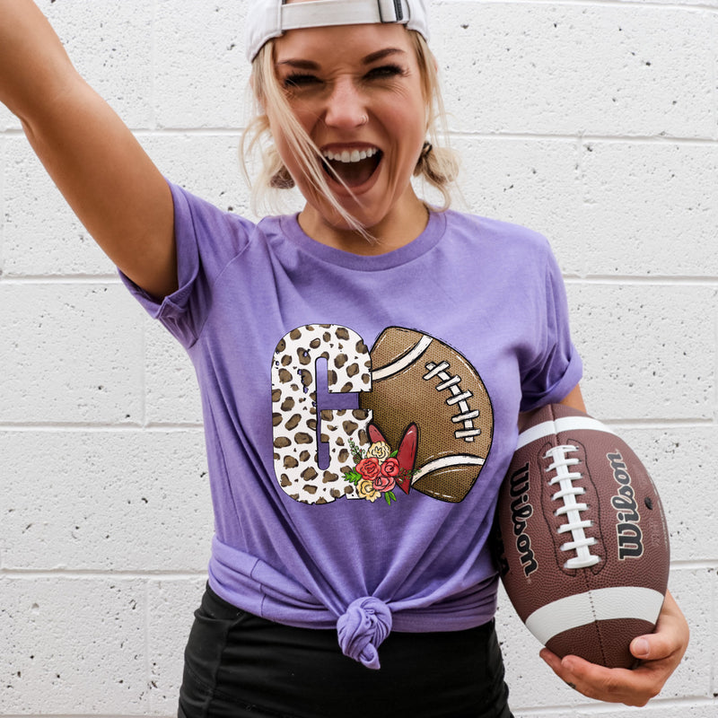 GO Football team tee (lots of color options)