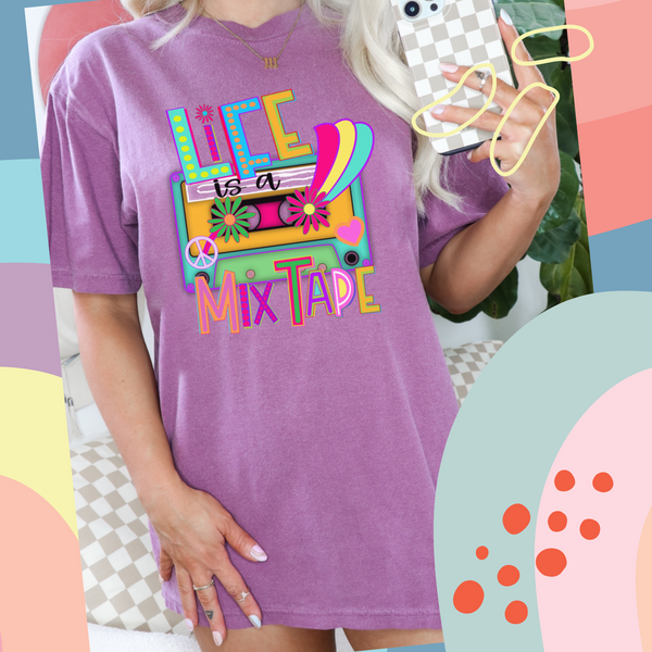 Life is a mix tape tee