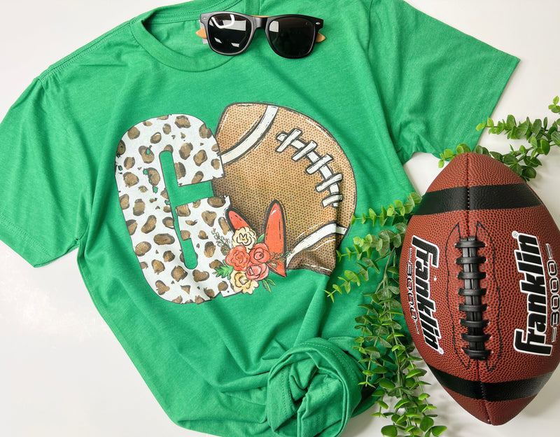 GO Football team tee (lots of color options)