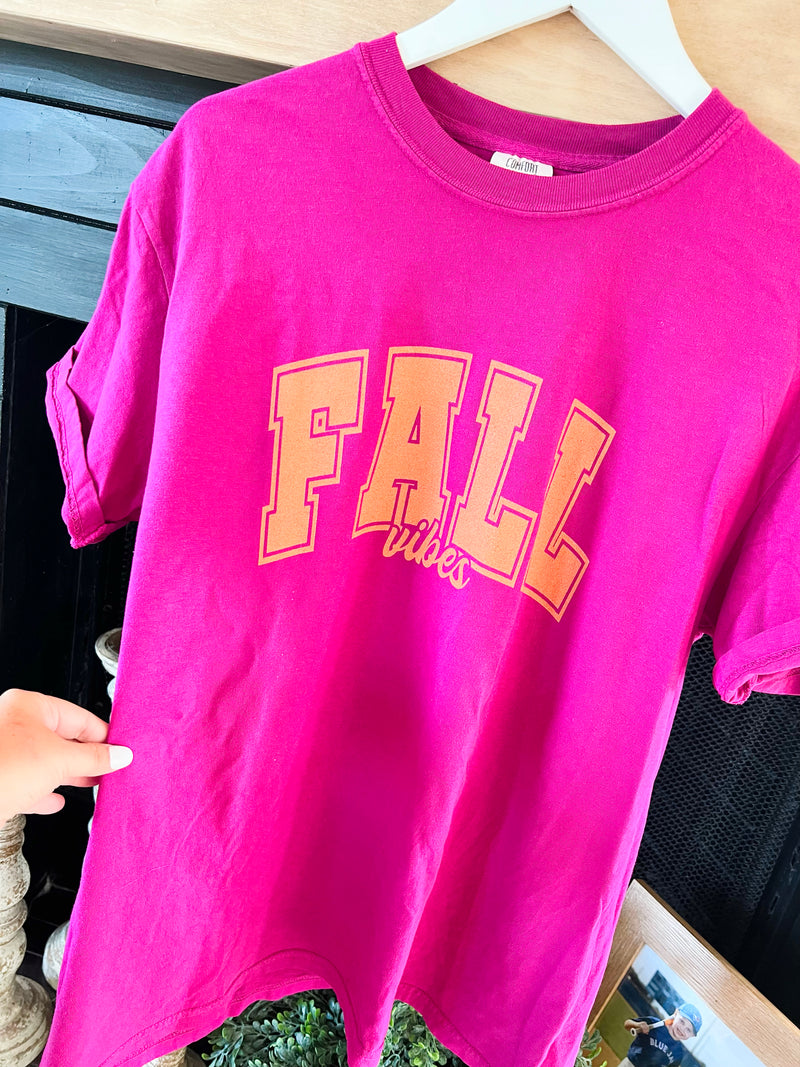 Orchid Tee Fall Vibes