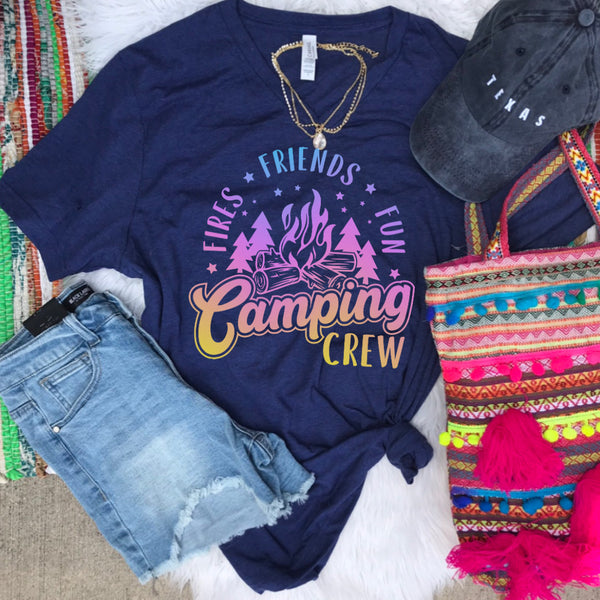 Camping Crew tee