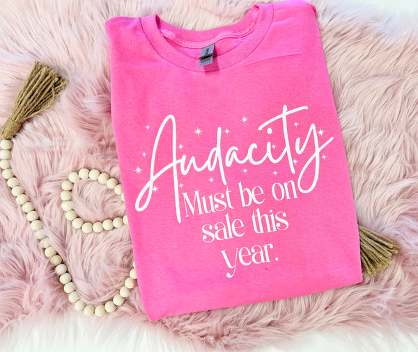 Audacity on sale tee