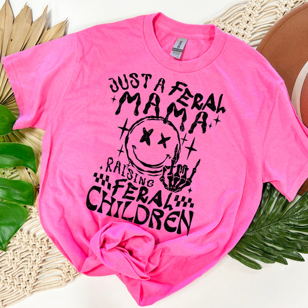 Just a Feral Mama tee