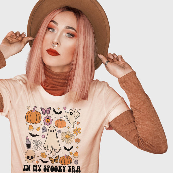 In my Spooky Era tee