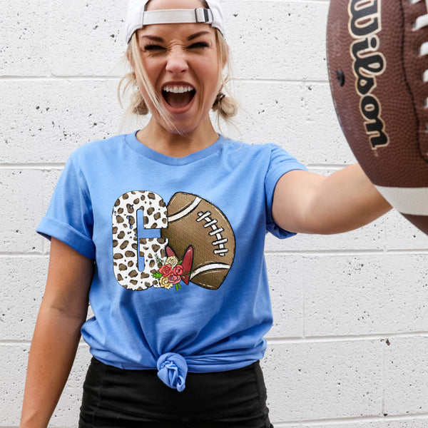 GO Football team tee (lots of color options)