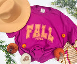 Orchid Tee Fall Vibes