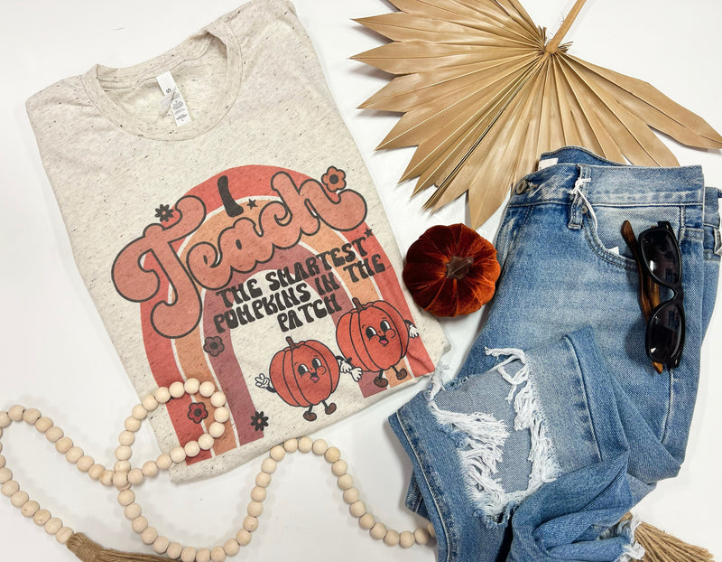 Teach the Cutest Pumpkins tee