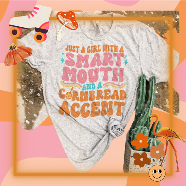 Smart Mouth & cornbread accent tree
