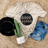 Good Vibes Leopard tee