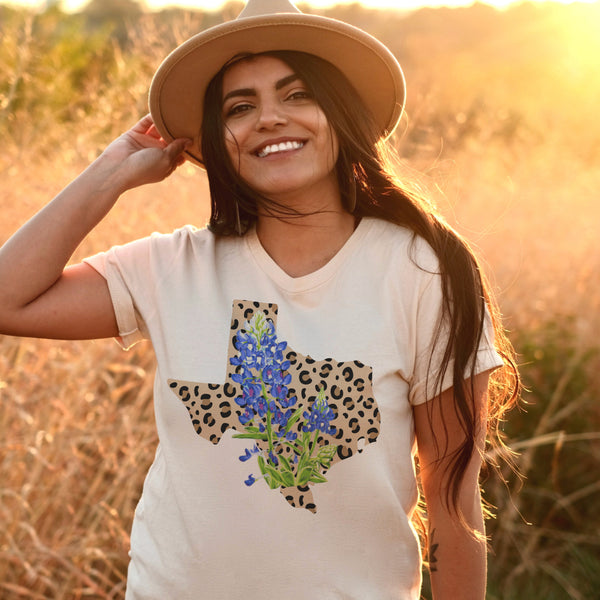 Bluebonnet Texas tee