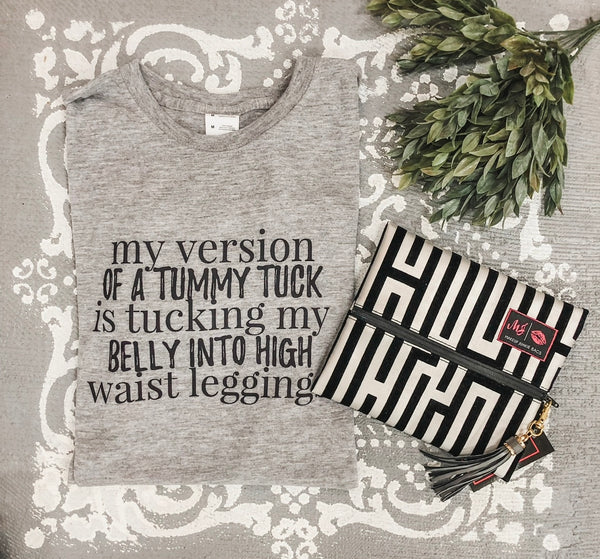 My version of a tummy tuck tee