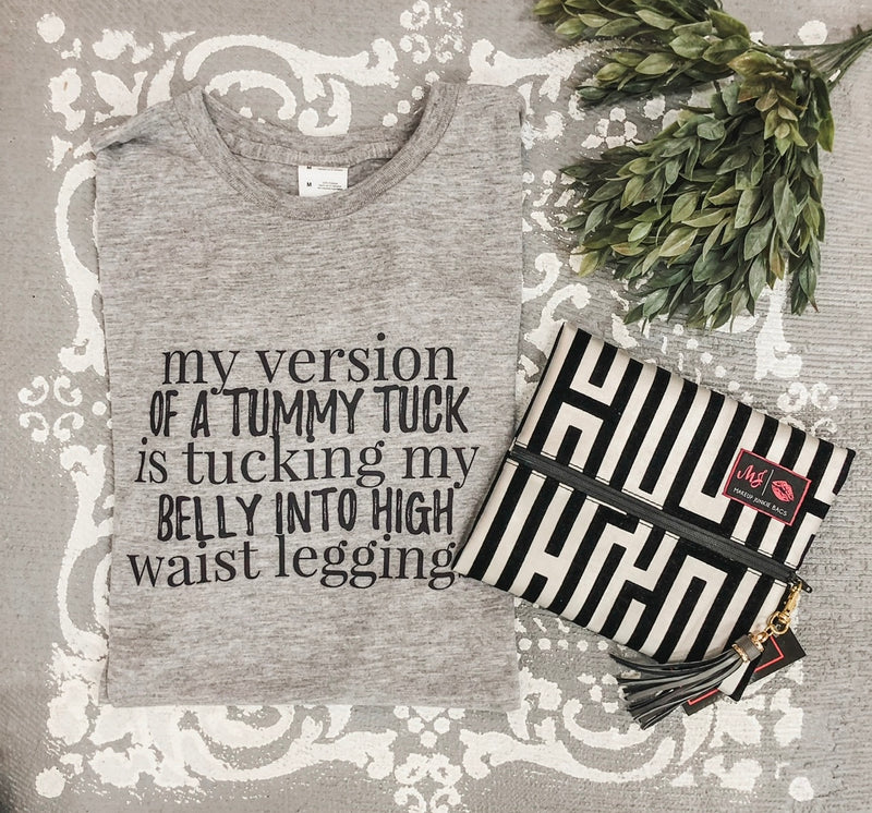 My version of a tummy tuck tee