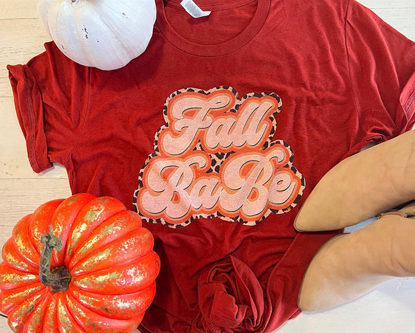 Fall babe tee