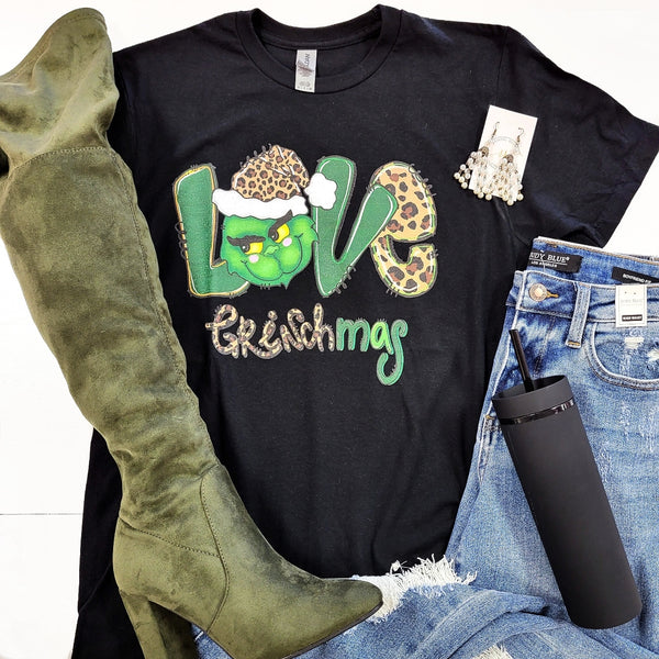 Love Grinchmas tee