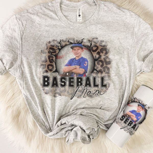 Custom Baseball Mom tee