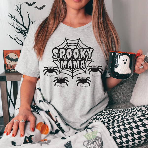 Custom Spooky Mama tee/sweater
