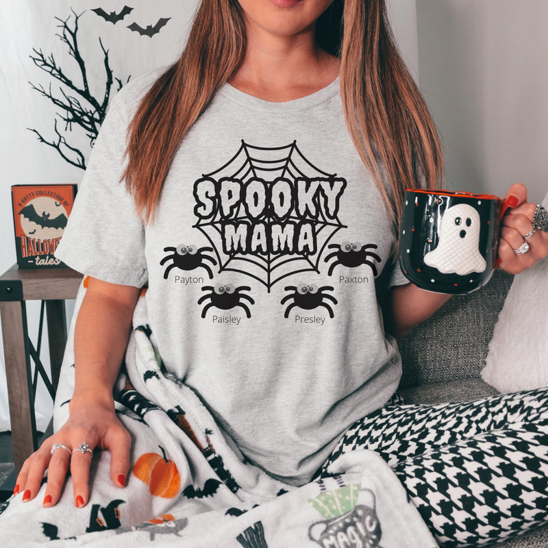 Custom Spooky Mama tee/sweater