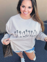 Let’s be better humans sweater
