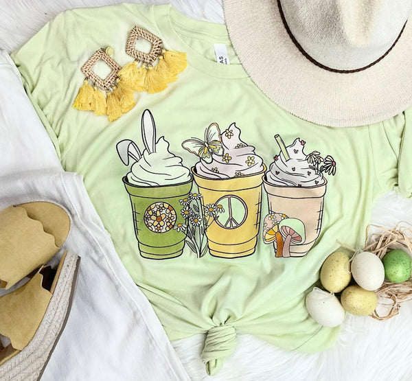 Easter Coffees cute tee