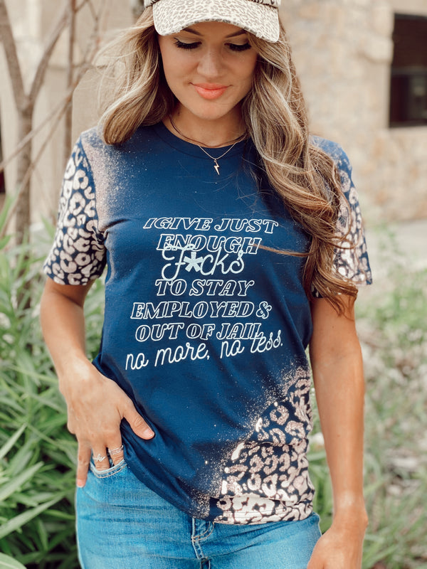 Just enough F’s tee