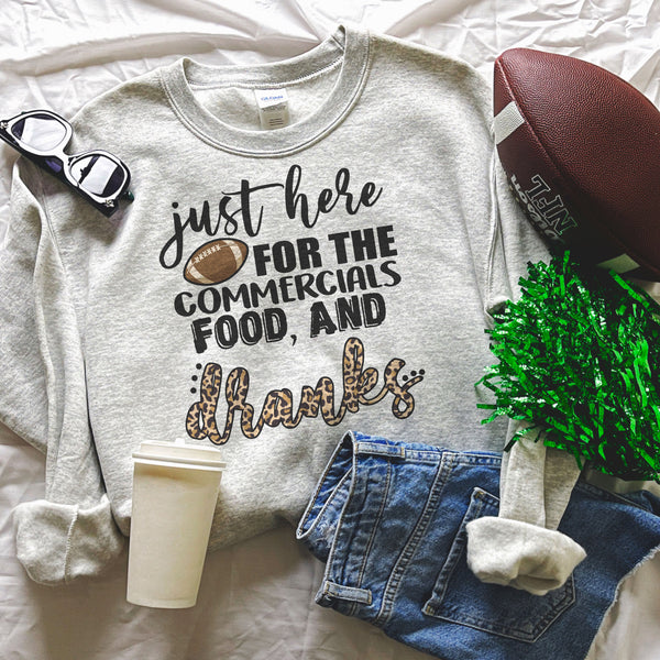 Just here for Commercials & drinks tee • DEAL