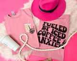 Fueled by Iced Coffee & Anxiety tee