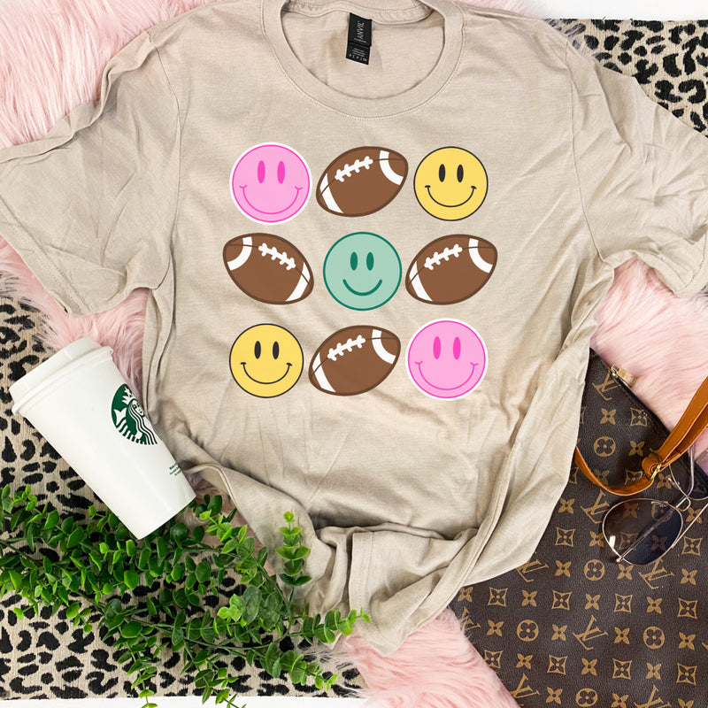 Smiley Sports tee (several options)