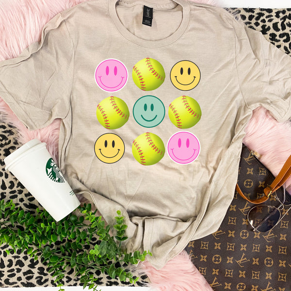 Smiley Sports tee (several options)