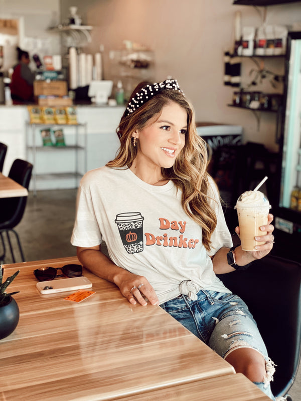 Day drinker 🎃 coffee tee