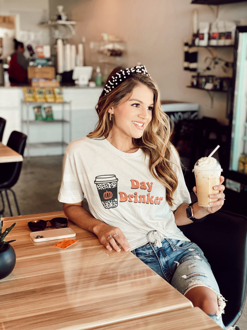 Day drinker 🎃 coffee tee