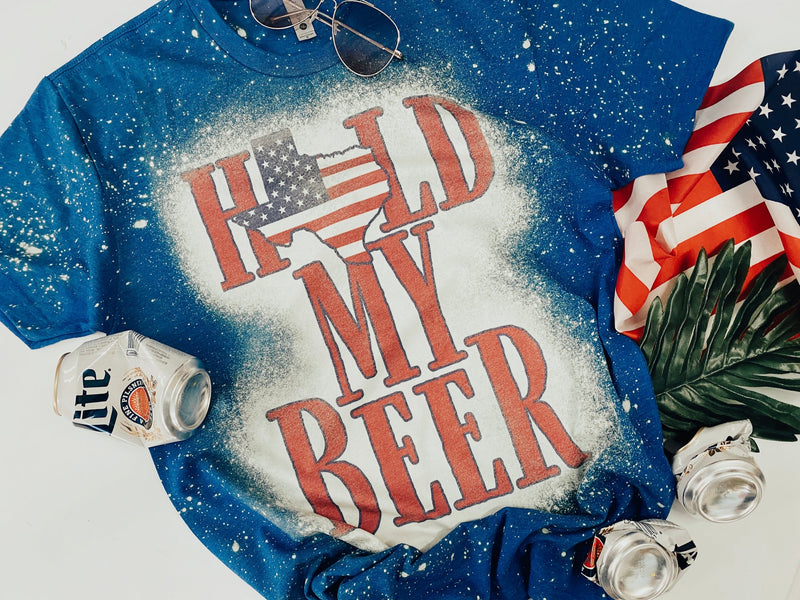 Hold My Beer Patriotic tee