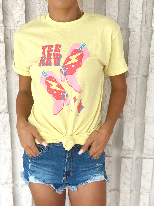 Yee Haw Lightening Tee