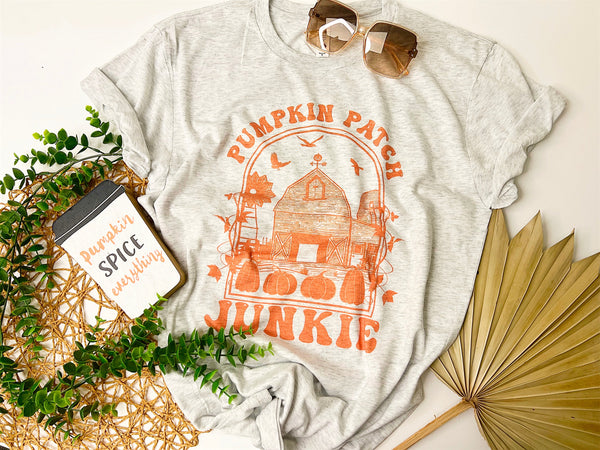 Pumpkin Patch Junkie tee