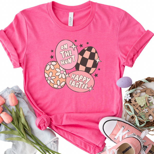 On the hunt • Happy Easter tee