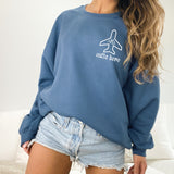 Outta Here Custom monogrammed sweater