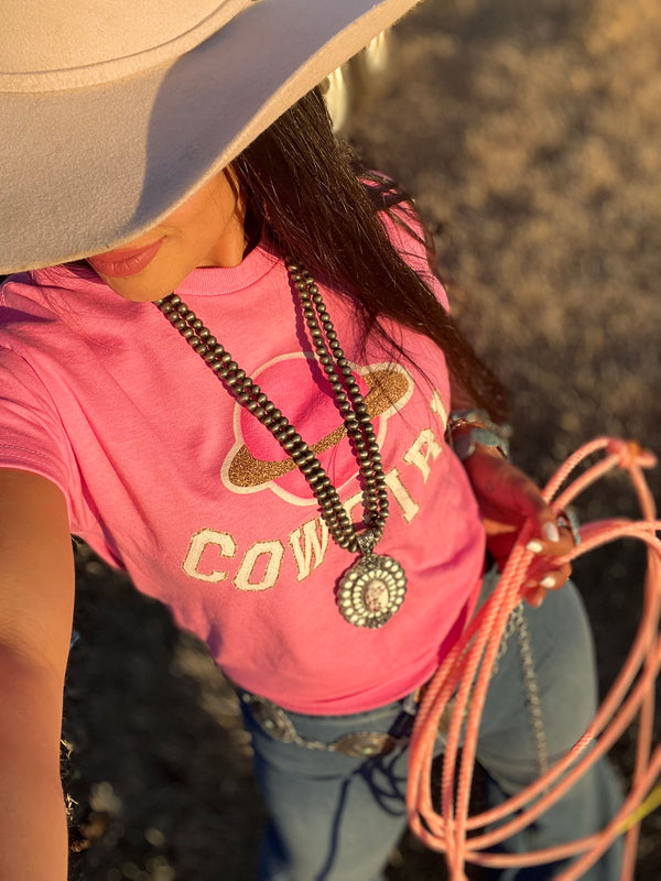 Space cowgirl tee