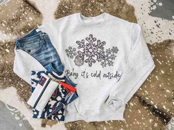 Baby it’s cold outside sweater