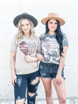 Half and half tee