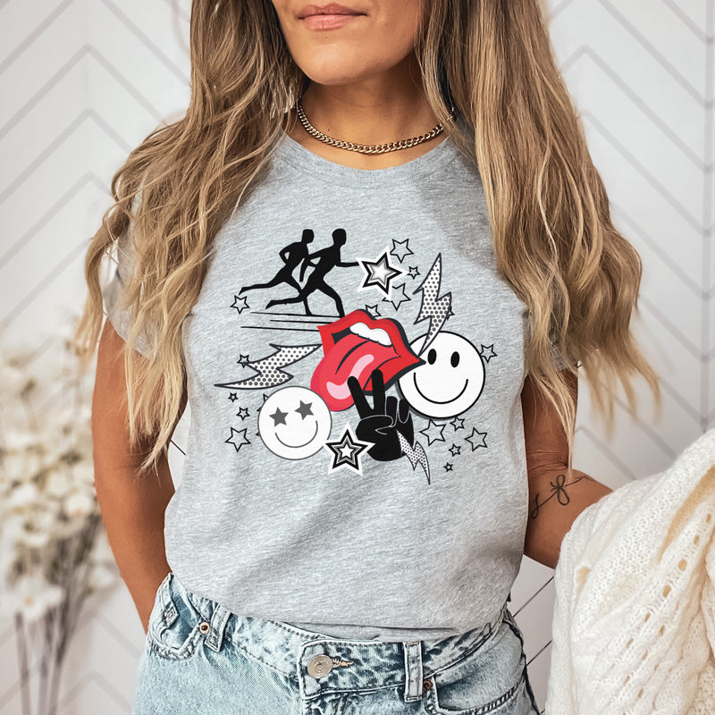 Rock On Sports Tee (many sport options)