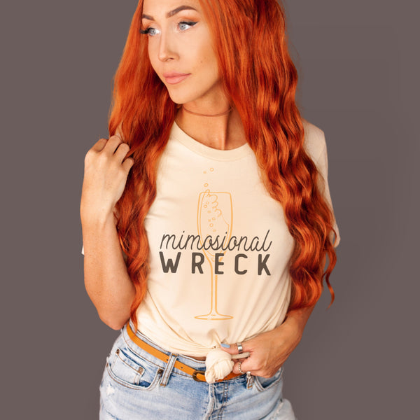 Mimosional 🥂 wreck tee