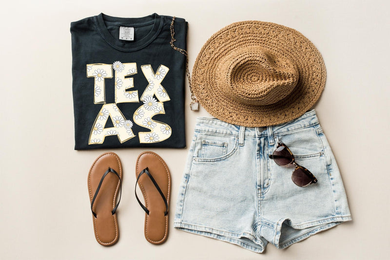 Texas state Daisy tee