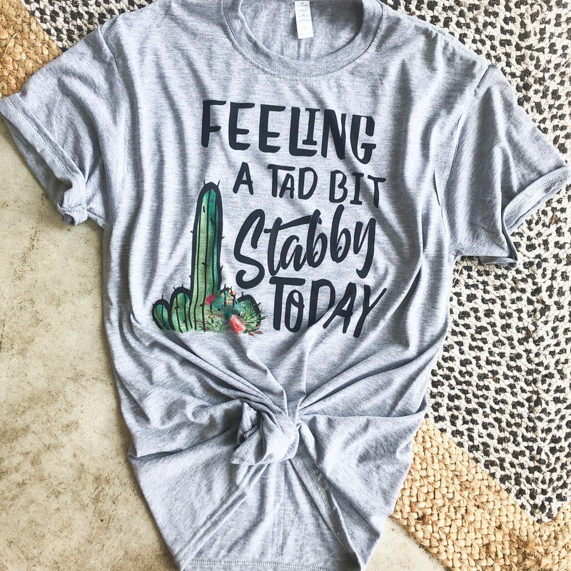 Feelin kinda stabby tee 🔪
