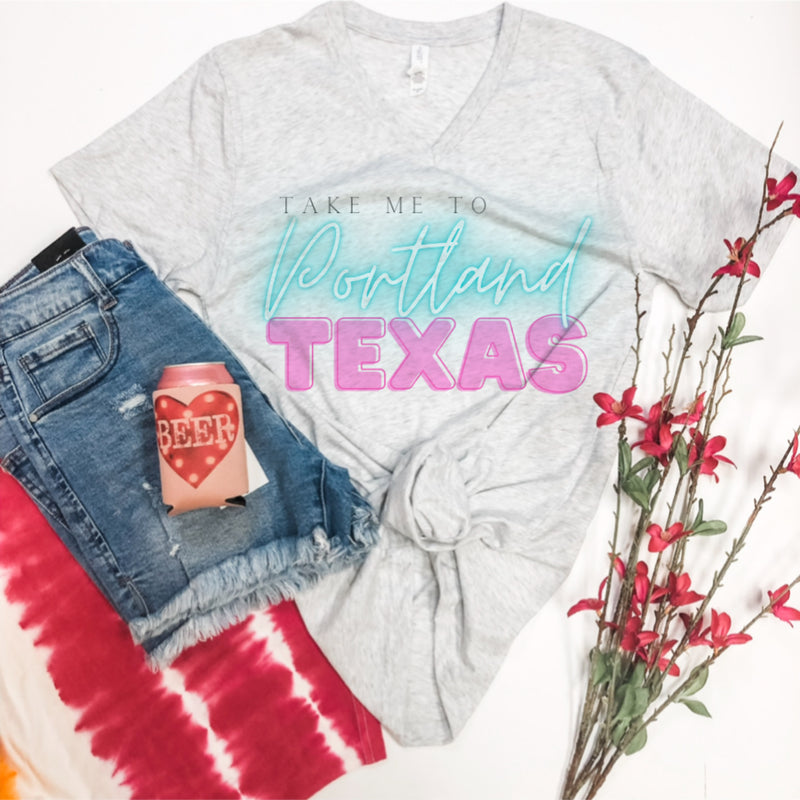 Take Me To Portland Texas Tee
