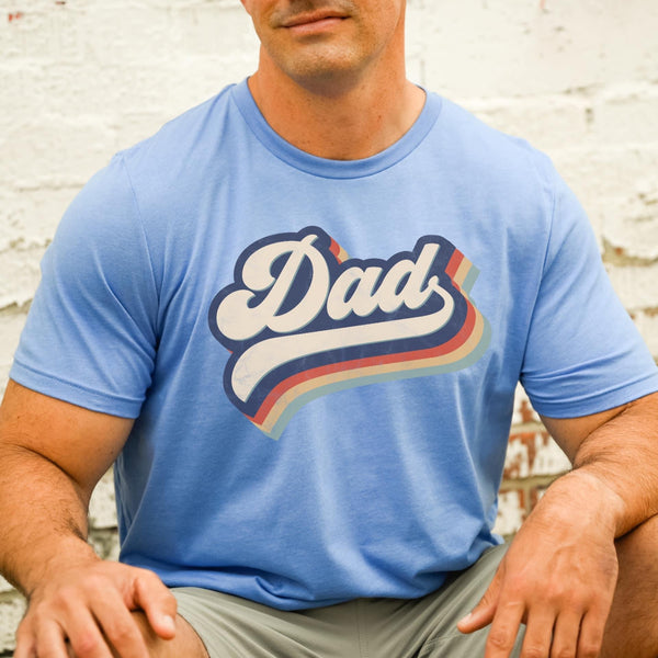 Retro Text DAD tee