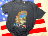 Mullet Eagle 'Merica Tee