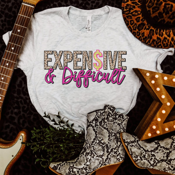 Expensive and difficult tee
